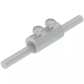 Двухболтовой сквозной соединитель прутка Система КМ