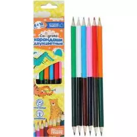 Двухцветные карандаши Calligrata