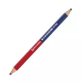 Двухцветный карандаш BRAUBERG 181262