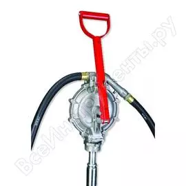 Двухдиафрагменный ручной бочковый насос для перекачки топлива Groz