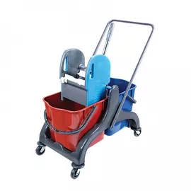 Двухдверная уборочная тележка Grass