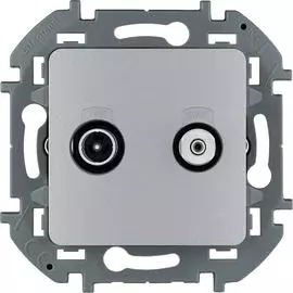 Двухкабельная розетка tv/sat Legrand INSPIRIA 673882