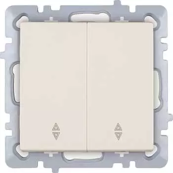 Двухклавишьный механизм выключателя Nilson moda-advantage 20122409