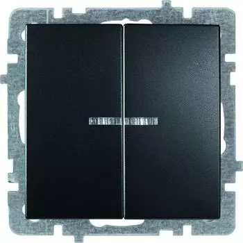 Двухклавишьный механизм выключателя Nilson TOURAN-ALEGRA-THOR 24380404