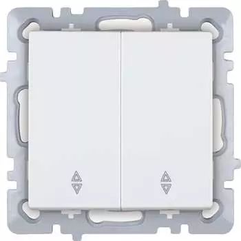 Двухклавишьный механизм выключателя Nilson moda-advantage 20112409