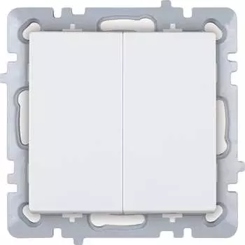 Двухклавишьный механизм выключателя Nilson moda-advantage 20112403