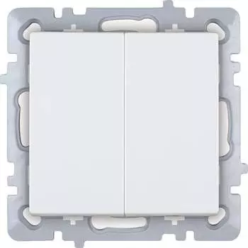 Двухклавишьный механизм выключателя Nilson moda-advantage 20112404