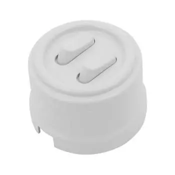 Двухклавишная кнопка Bironi B1-222-21-PB