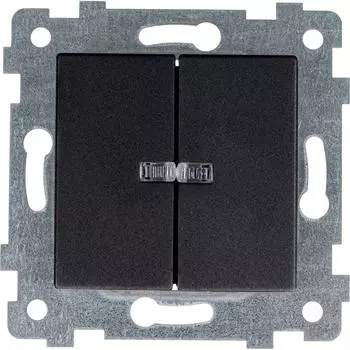 Двухклавишного механизм выключателя Кунцево-Электро аксиома 121036