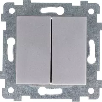 Двухклавишного механизм выключателя Кунцево-Электро аксиома 121021