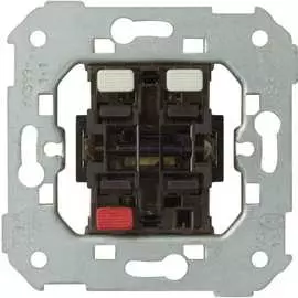 Двухклавишный кнопочный выключатель Simon 75396-39