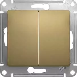 Двухклавишный механизм переключателя Systeme Electric GLOSSA GSL000465