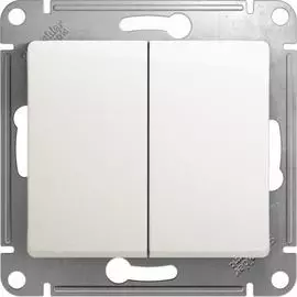 Двухклавишный механизм переключателя Systeme Electric GLOSSA GSL000665