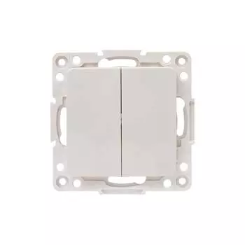 Двухклавишный механизм выключателя EKF PROxima Стокгольм EYV10-123-10