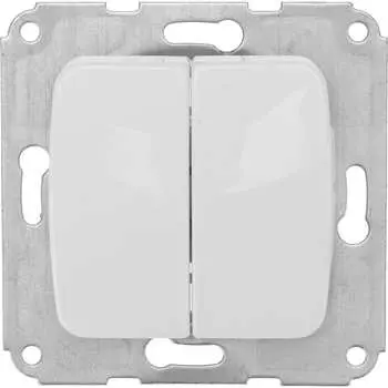 Двухклавишный механизм выключателя KRANZ dea KR-78-0202