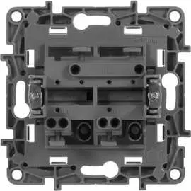 Двухклавишный механизм выключателя Legrand Etika 672602