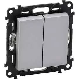 Двухклавишный механизм выключателя Legrand Valena Life 752605