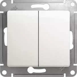 Двухклавишный механизм выключателя Systeme Electric GLOSSA GSL000651