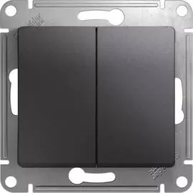 Двухклавишный механизм выключателя Systeme Electric Glossa GSL001351