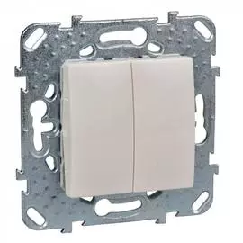 Двухклавишный механизм выключателя Schneider Electric