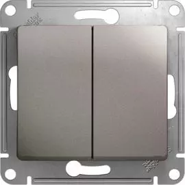 Двухклавишный механизм выключателя Systeme Electric GLOSSA GSL001251