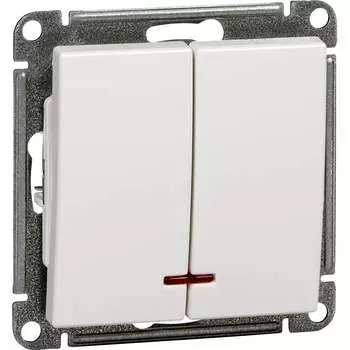 Двухклавишный механизм выключателя Systeme Electric W59 VS510-251-1-86