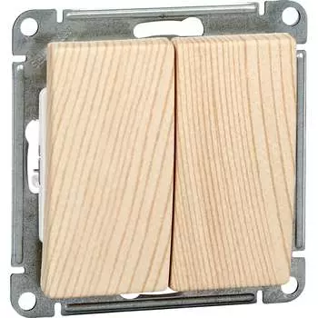 Двухклавишный механизм выключателя Systeme Electric W59 VS510-252-7-86