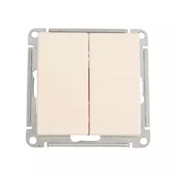 Двухклавишный механизм выключателя Systeme Electric W59 VS510-252-2-86