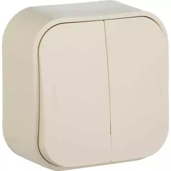 Двухклавишный переключатель Legrand 782236