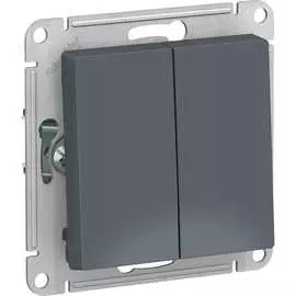 Двухклавишный переключатель Systeme Electric AtlasDesign ATN000765