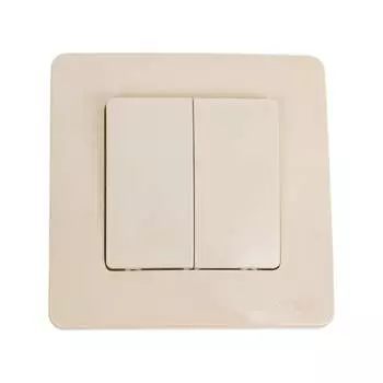 Двухклавишный переключатель Systeme Electric Blanca BLNVS106607