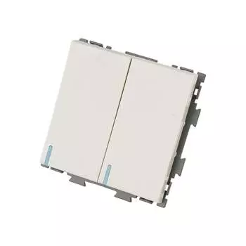 Двухклавишный проходной переключатель CGSS