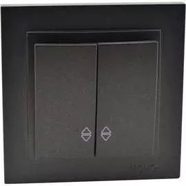 Двухклавишный проходной выключатель MONO ELECTRIC