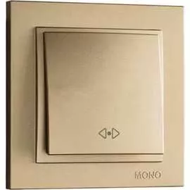 Двухклавишный проходной выключатель MONO ELECTRIC