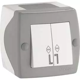 Двухклавишный проходной выключатель MONO ELECTRIC