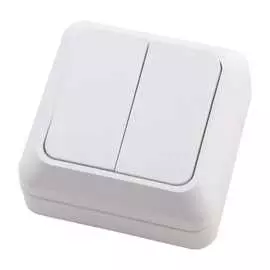 Двухклавишный выключатель АБК-СИЛА