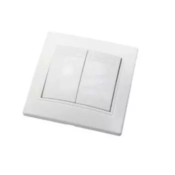 Двухклавишный выключатель АБК-СИЛА