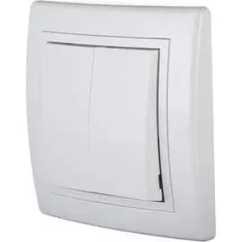 Двухклавишный выключатель Aling-conel PRESTIGE 606.00 113048