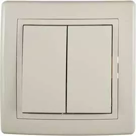 Двухклавишный выключатель Aling-conel