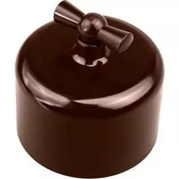 Двухклавишный выключатель Bironi R1-212-22