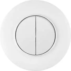 Двухклавишный выключатель BYLECTRICA ПРОВАНС белый С510-2402