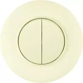 Двухклавишный выключатель BYLECTRICA ПРОВАНС С510-2402 бежевый