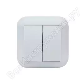 Двухклавишный выключатель duwi