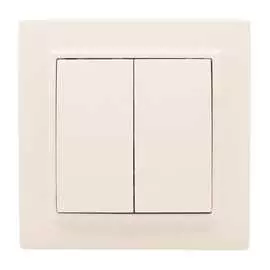 Двухклавишный выключатель EKF Минск ERV10-023-20