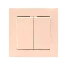 Двухклавишный выключатель EKF Валенсия PROxima EWV10-023-20