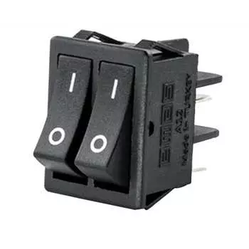 Двухклавишный выключатель EMAS A12B1H10