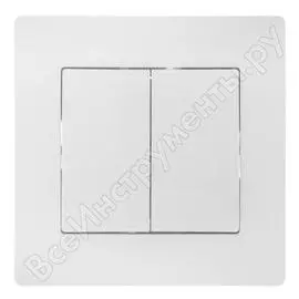 Двухклавишный выключатель GUSI Electric