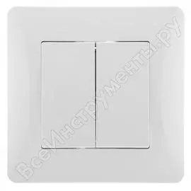 Двухклавишный выключатель GUSI Electric