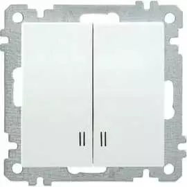 Двухклавишный выключатель IEK