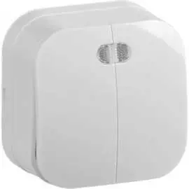 Двухклавишный выключатель IEK GLORY ВС20-2-1-ХБ EVH21-K01-10